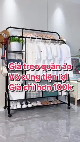 Giá treo quần áo đang có khuyến mãi chỉ còn hơn 100k, mua nhanh #TikTokAwardsVN2023 #giatreoquanao #dogiadung #🍀❤️ 