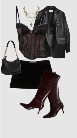follow me on pinterest for more: @inspoutfitt #fyp #outfitboard #outfitinspo #viviennewestwood #redboots #designerbag #darkaesthetic 