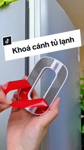 Nếu cánh tủ lạnh nhà bạn hay bị hở, rất tốn điện mà giữ lạnh còn không hiệu quả. Thì hãy dùng cái này nha, trẻ em cũng không mở cửa tủ được . #khoatulanh #khoaantoantulanh 