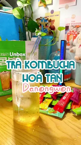 Quay video này tốn theo số vị của trà #unboxing #anthuyunbox #trakombucha #danongwon 