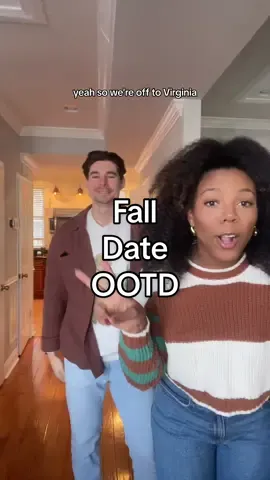 Fall date day OOTD! We try to one weekend date and one week day date and take turns planning. It was his weekend to plan so we went in a bit of a drive lol #newlymarried #dinks #married #husband #wife #newlyweds #OOTD #fallootd #couple #coupletok #falldateidea #fitcheck #outfitoftheday 