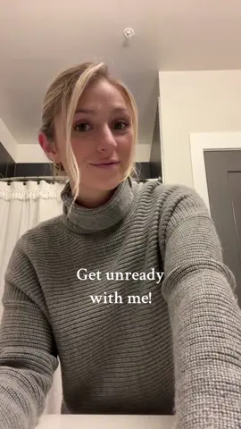 Get unready with me #getunreadywithme #bedtime #bedtimeroutine 