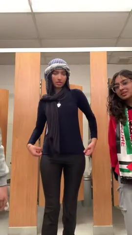 Part #9463525 of what girls do in the washroom 💀💀 #fyp #fyppoppppppppppppppppppppppp #muslimtiktok #browngirl #browngirls #arabgirl #arabgirls #keffiyah #kufiya #hijabi 