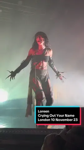 @Loreen performing Crying Out Your Name in London on the Tattoo Tour! What. A. Vibe #loreen #cryingoutyourname #tattootour #london #electricbrixton #livemusic #eurovision 