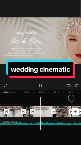 template 220 | wedding cinematic #trending #fyp #templatecapcut #wedding #cinematicvideo #CapCut 