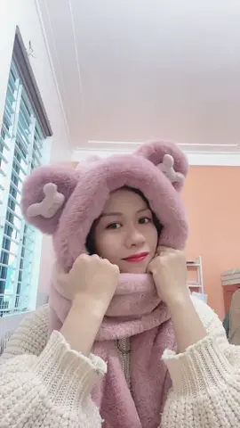 Mũ lông cừu tai gấu kèm bao tay mẫu mới. #TikTokFashion #Master2023byTikTok #mũlongcuu #mulong #mukemgangtay #mutaigau #mulongobabiryesarah 