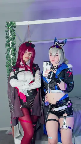 Honkai Star Rail or Genshin? @missy🪷 #HonkaiStarRail #kafka #silverwolf #foryou #kafkacosplay #silverwolfcosplay #fypシ #trending #cosplaygirls #kafkahonkaistarrail #honkaistarrailcosplay 