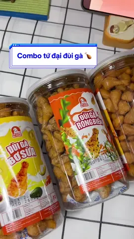 Combo Tứ Đại Đùi Gà nhà bà Tuyết 🍗 #callmefood98 #LearnOnTikTok #foodtiktok #AnCungTikTok #foodreview #mcv #duigarongbien #tudaiduiga #food #ancungbatuyet 