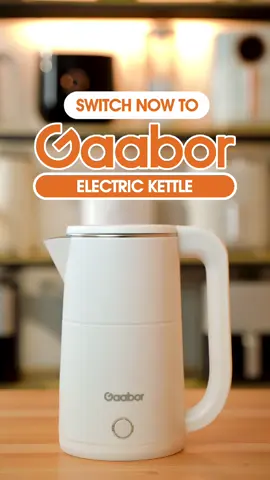 Oras na para mag-switch kayo sa Electric Kettle para mapadali ang buhay niyo! #gaaborph #appliances #electrickettle #tiktokshop #tiktokph #fyp 