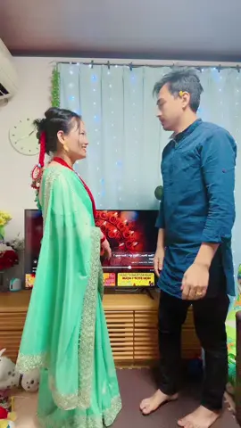 Hami Dui Lai Daro Tihar Lagiraxa ✌️😝😜 #Rimai #festivevibes #Dipawali #laxmipuja #couplegoals #mood #nepalisong #tiktok #dance #fypシ #foryoupage 😉 @Kiran Crestha ☺️ 
