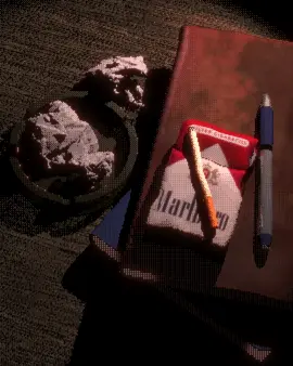 In a sentimental mood 🚬  ~#jazz #marlboro #cigarette #inasentimentalmood #3dpixelart #pixelart #3dpixel 