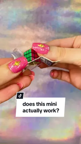 does it *actually* work?? let’s open this toy mini brands rubik’s cube and see if it actually works like a real regular-sized rubik’s cube!! I love the details on the mini packaging, even the process of opening it felt realistic😂 Regardless of whether it works, it’s still a very cute mini and will look great on Barbie’s desk 🥰 #asmr #unboxing #asmrnotalking #satisfyingasmr #minibrands #openingminibrands #whatsinside #miniature #minitoys 