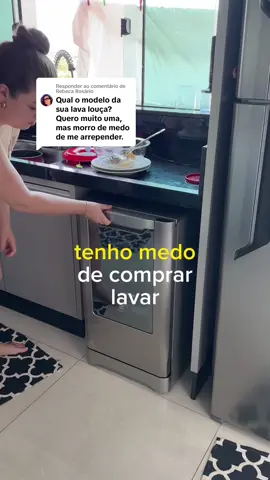 Respondendo a @Rebeca Rosário link da Lava Loucas na Bio ❤️ #lavaloucaseletrolux #rotinadacasa 