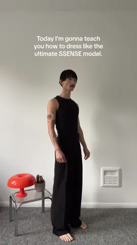 How to dress like the ultimate SSENSE model with @chriswhly.  #SSENSE