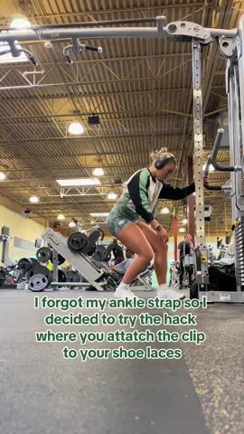 Ok this is a hack i really did enjoy!!! I liked that the tension was coming from my foot instead of my ankle. Ill def do this again! Wearing @Darc Sport use KAYLEE if you love me 🐺🐺🐺 #darcsport 