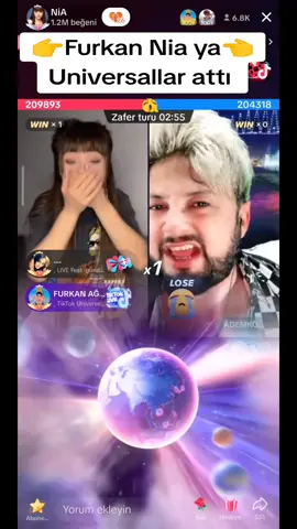 Furkan TikTok Üniversal şov  @NiA @FURKAN AĞLUÇ @ÂDEMKORKMAZX #furkan_agluc76 #niakurbanova #tiktokturkiyee #keşfetbeniöneçıkar #keşfetedüş #kəşfətədüşək #keşfet #azerbaycantiktok🇦🇿🇦🇿 #azərbaycantiktok🇦🇿 