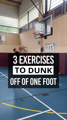 The 3 BEST Exercises to Dunk off of one foot FAST❗️#basketballplayers #basketballtraining #hoopers #verticaljump #verticaljumptraining #dunktraining #basketball #basketball🏀 #howtojumphigher #jumphighertips #verticaljumpworkout #verticaljumpexercises 