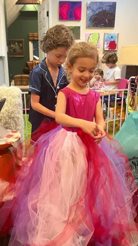 Max puts so much heart ❤️ in to each design. 🥰 Thank you for being a beautiful fashion muse Audrey! This piece is part of Max’s “swim couture” series, meant for pool parties! 💦  🫶 #swimwear #kidsfashion  #maxalexander 