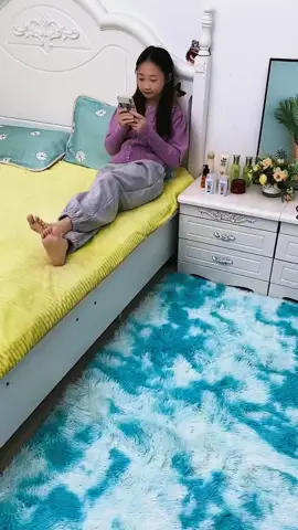 #80cm*120cm Home Living Fluffy Rugs Shaggy Dining Room Floor Home #fyp #foryou #tiktok 