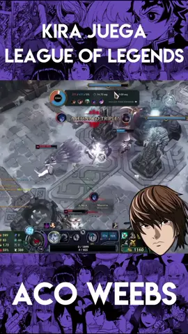 Light Yagami Juega League of legends #follow #tiktok #foryourpage #fyp #contenido #anime #fandub #leagueoflegends #lol #worlds # #league #deathnote #fandub #memes #doblajelatino #riotgames 