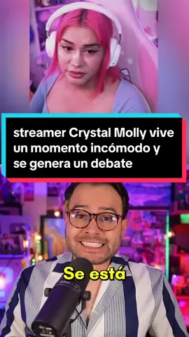 La streamer Crystal Molly vive un momento incómodo en directo y se genera todo un debate en las redes! Rubius, Ari Gameplays y más hablan del tema #crystalmolly #rubius #fortnite #noticias 