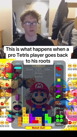 They forgot i was a pro #ctwc #nes #tetris #goatythroaty #satisfying #rolling #asmr #nestetris #viral #gaming #retro #USA #texas #california