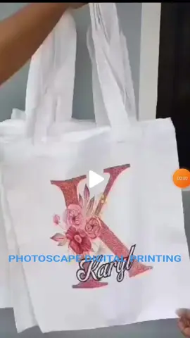 Video form Buyer, Trending Personalized Katsa Floral Initial with Name 💗💗 #katsa #katsatote #katsatotebag #personalizedkatsa #personalizedgifts #weddingsouviners 
