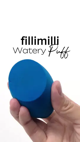 Teardrop-shaped beauty blender. Use wet to get a glowy and healthy dew complexion finish. ✨ #beautyblender #fillimilli #waterypuff #makeup #makeuptools #makeuptips #oliveyoung #oliveyoung_exclusives_id #fyp 
