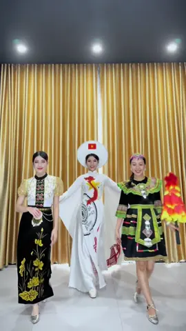 🥰Cùng chiêm ngưỡng một số mẫu dân tộc hiện có mặt tại Shop nhà Lem🥰 #motvongvietnam #ffws2023 #hue #trangphucbieudien #vietnam #54dantoc 