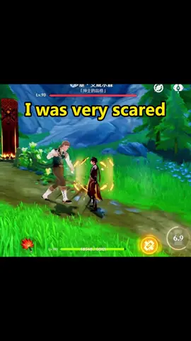 Zhongli:I was very scared😱#GenshinImpact #genshin #fontaine #genshinimpact42 #zhongli 