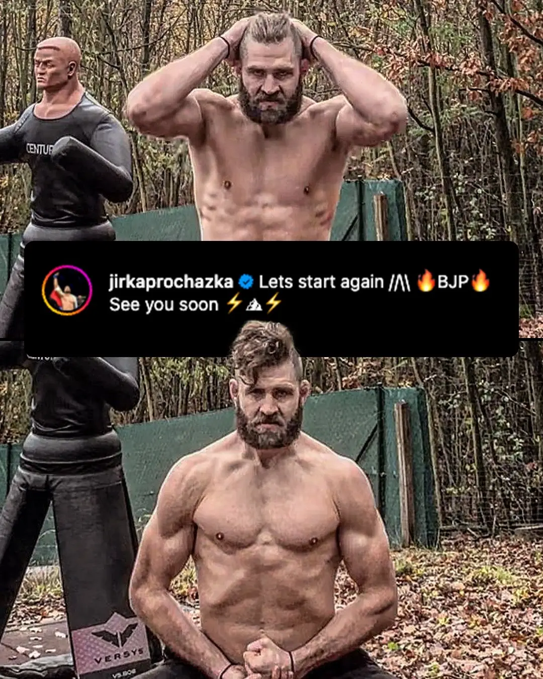 #JiriProchazka is already back in the #lab 👀 #UFC #mma #warrior (via jirkaprochazka/IG)