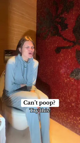 Can’t poop? Here’s a position that will help you poop fast and easy!  #constipationrelief #constipationtips #constipationcures 