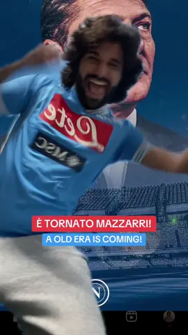 Ora ho dieci anni in meno e posso fare i balletti!!! Bentornato WM! 💙 #sscnapoli #waltermazzarri #mazzarri #forzanapolisempre #greenscreen 