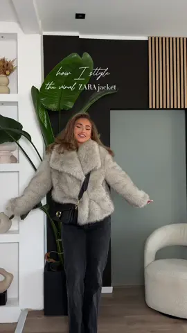 how i style the viral zara fur jacket  #outfitinspo #outfitideas #outfitinspiration #fashion #fashiontiktok 