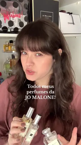Todos meus perfumes da Jo malone @Jo Malone London querem uma parte 2 com as edições especiais? #jomalonelondon #jomaloneperfume #perfumesimportados #perfumesdenicho 
