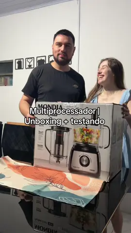 Multiprocessador da @mondialbr | Unboxing + primeiras impressões ✨ - Comenta EU QUERO que te mando o link  #casa #lar #Home #donadecasa #multiprocessador #unboxing #resenha #eletrodomesticos #processadordealimentos 