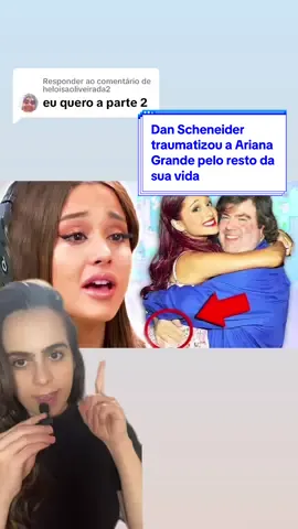 Respondendo a @heloisaoliveirada2 o Dan Scheneider traumatizou a Ariana Grande pelo resto da sua vida #icarly #danschneider #arianagrande #brilhantevictoria #jannettemccurdy #vocesabia #curiosidades 