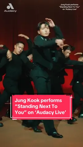 We loved “Standing Next To You” at your #AudacyLive, @BTS’ #JungKook  👏 What was your favorite part of the show?  #bts #jungkookbts #golden #StandingNextToYou 