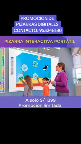 ¡¡¡PROMOCIÓN DE PIZARRAS DIGITALES INTERACTIVAS PORTÁTILES!!! PEDIDOS: WHATSAPP: 92220693@