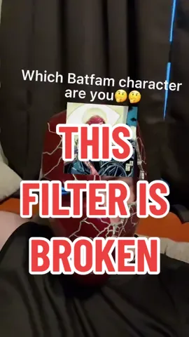 This filter is broken. #nerd #comic #comics #funny #batfam 
