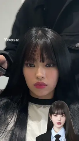 장원영님의 세련된 #소프트풀뱅 디자인 💙#장원영풀뱅 #라브압구정 