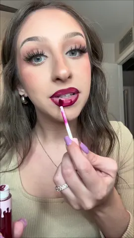 kylie matte lip kit “bite me” ! #fyp #foryou #foryoupage #kylielipkit 
