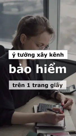Mỗi ngành nghề đều có đặc thù riêng khi xây kênh. Càng hiểu thị trường và rõ mục tiêu thì đi càng đúng. Hôm nay là ý tưởng về ngành tư vấn bảo hiểm #ytuong #xaykenh #changdiviet #thuonghieu #baohiem #baohiemnhantho #tuvan #banhang #marketing #xaykenhtiktok #xuhuong #plan2024 #saler #fyp 