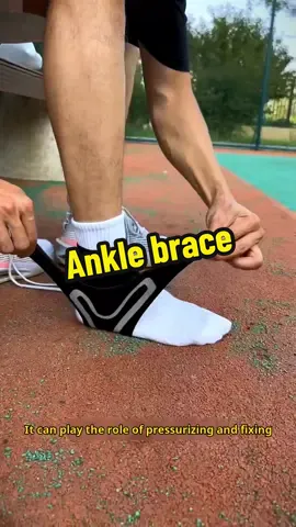The compression ankle brace can adjust the pressure according to needs to better protect the ankle.#compressionanklebrace #ankle #sports #anklebrace #sportsanklebrace #sportsprotection #basketball #football #volleyball #sxmcn #sxmcnph #sportequipment #protectivegear #basketballequipment #fyp #foryou #goodthing #TikTokShop #shopping #tiktokshophappybigday #tiktokshopcrossborder_seasales 