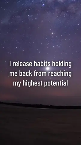 Affirmed. 💫✨  #affirmationsdaily #releasebadhabits #loveyourself #manifestationmantras 
