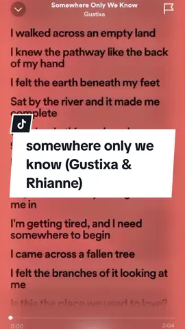 somewhere only we know (Gustixa & Rhianne) #somewhereonlyweknow #gustixa #rhianne #foryou #fyp #trend #music #lyrics #chill #song 