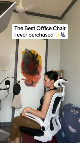 Ergonomic Office Chair ✨ #workfromhome #va #freelancer #officechair #ergonomicchair #ConSantanderConecto 