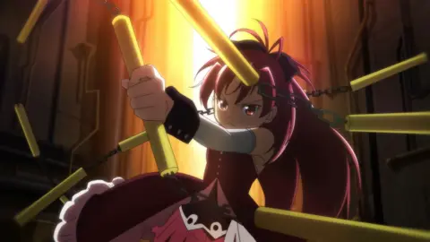 Sakura Kyoko scene 0 transformation #madokamagica #magiarecord #kyokosakura 