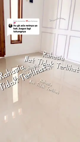 Membalas @🇮🇩aya formosa🇹🇼  Jangan lupa FOLLOW, SAVE and SHARE ya,,, 🤗 Rahasia nat granit tidak terlihat: 1. Memilih jenis campuran yang benar Dengan memilih campuran yang benar, nat yang dihasilkan memiliki daya tahan sesuai fungsinya dan membuat granit terekat baik. 2. Sesuaikan warna nat yang paling mirip Jika tidak ingin nat-nya terlihat, carilah warna yang paling mirip dengan granitnya. Sehingga orang tidak menyadarinya dan tidak terganggu dg garis natnya 3. Ukuran lebar nat Lebar nat paling umum adalah antara 1-3 mm. Jika tidak ingin terlihat maka gunakanlah lebar 1 mm jadi tidak mencolok apalagi jika warna nat-nya mirip. #tipsrumah #rumahminimalis #rumahidaman #rumahklasik #rumahklasikmodern #homedecor #granit #granite #granittiles #natgranit 