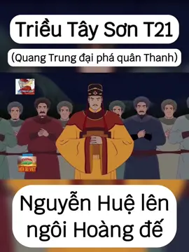 Quang Trung đại phá quân Thanh P2 - Ngày 25 tháng 11 năm Mậu Thân (22 tháng 12 năm 1788), Nguyễn Huệ xuất quân tiến ra Bắc Hà. Để lấy danh nghĩa chính thống, Nguyễn Huệ quyết định lên ngôi Hoàng đế. Nguyễn Huệ tức tốc cho lập đàn Nam Giao ở núi Bân (cạnh núi Ngự Bình) làm lễ tế cáo trời đất, tuyên bố lên ngôi Hoàng đế, lấy niên hiệu Quang Trung (nghĩa là ánh sáng ở trung tâm), nhằm vào ngày 25 tháng 11 năm Mậu Thân (22 tháng 12 năm 1788). #quangtrung #nguyenhue #vuaquangtrungdaiphaquanthanh #canlong #daiviet #lichsuvietnam #nhanvatlichsu #xuhuong 